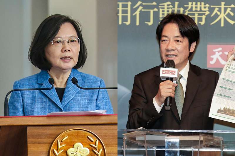20190403-SMG0034-E01b-蔡英文(柯承惠) vs 賴清德(郭晉瑋攝) 20190403-SMG0034-E01b-蔡英文(柯承惠) vs 賴清德(郭晉瑋攝)