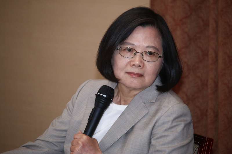 20190409-蔡英文總統9日於總統府紅廳發表談話。(蔡親傑攝) 20190409-蔡英文總統9日於總統府紅廳發表談話。(蔡親傑攝)