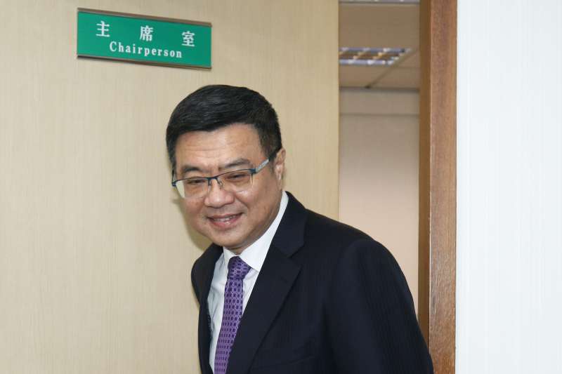 20190410-民進黨主席卓榮泰10日出席民進黨中執會。(蔡親傑攝) 20190410-民進黨主席卓榮泰10日出席民進黨中執會。(蔡親傑攝)