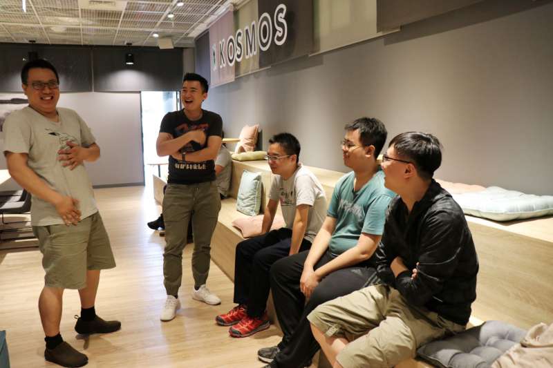 活動現場業者交流熱絡，挖掘潛在商機。（圖／徐炳文攝）