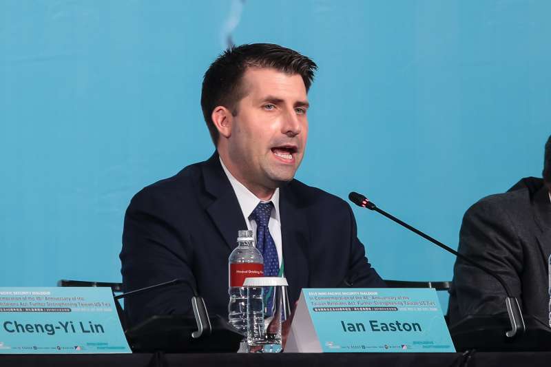 20190416-2049計劃研究所研究員易思安(Ian Easton)16日出席「2019印太安全對話」。(顏麟宇攝) 20190416-2049計劃研究所研究員易思安(Ian Easton)16日出席「2019印太安全對話」。(顏麟宇攝)