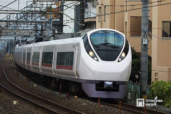 接下來還會有預備列車,由於拍攝當日是行駛常磐線,所以預備車是由勝田車輛中心所屬的657系擔綱。(圖/陳威臣攝,想想論壇提供) 接下來還會有預備列車,由於拍攝當日是行駛常磐線,所以預備車是由勝田車輛中心所屬的657系擔綱。(圖/陳威臣攝,想想論壇提供)