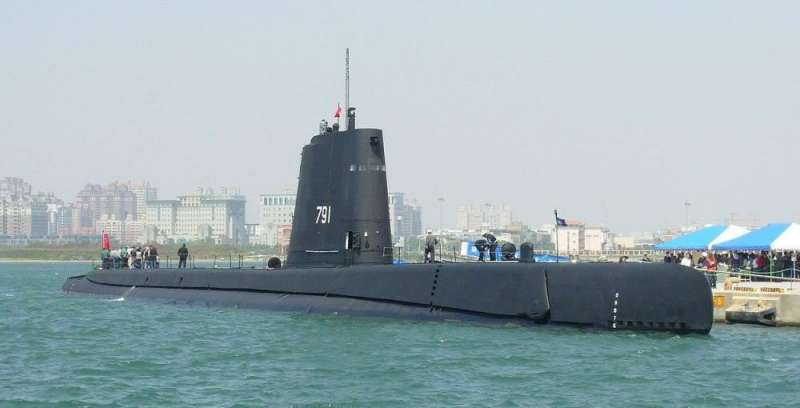 20190418-2016年在高雄新濱碼頭開放參觀時的「海獅」號(SS-791)潛艇。(賈忠偉提供) 20190418-2016年在高雄新濱碼頭開放參觀時的「海獅」號(SS-791)潛艇。(賈忠偉提供)