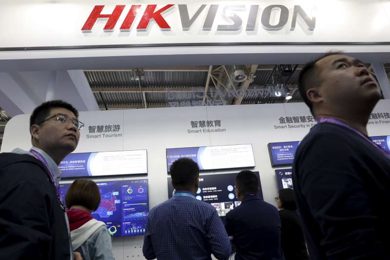中國政府為監控人民撒下天羅地網,海康威視(Hikvision)是代表企業(AP) 中國政府為監控人民撒下天羅地網,海康威視(Hikvision)是代表企業(AP)