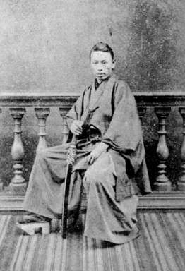長州藩士時代的井上馨。(圖/維基百科) 長州藩士時代的井上馨。(圖/維基百科)
