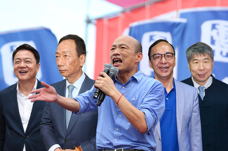 20190610-SMG0034-E01-周錫瑋(顏麟宇攝)+郭台銘(柯承惠攝)+韓國瑜(顏麟宇攝)+朱立倫(盧逸峰攝)+張亞中。(甘岱民攝) 20190610-SMG0034-E01-周錫瑋(顏麟宇攝)+郭台銘(柯承惠攝)+韓國瑜(顏麟宇攝)+朱立倫(盧逸峰攝)+張亞中。(甘岱民攝)