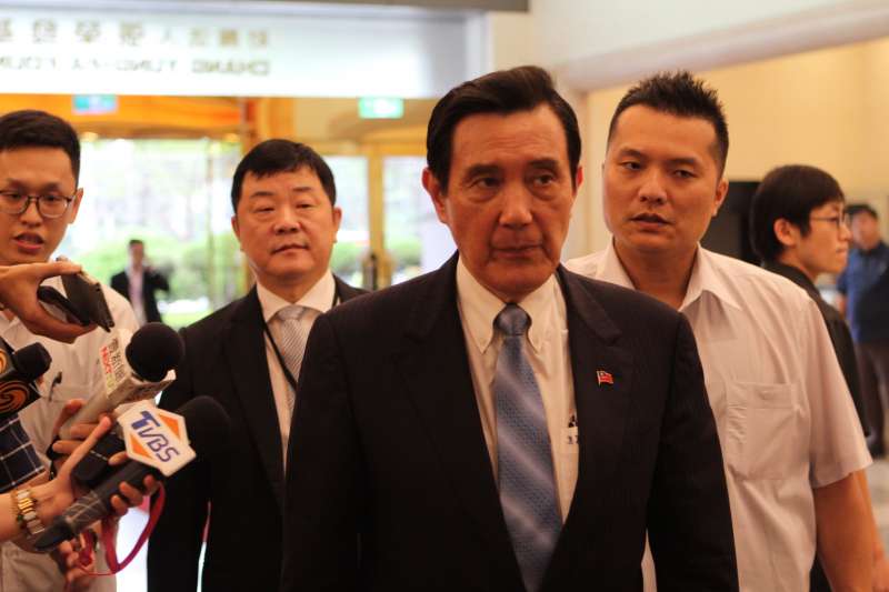 20190610-前總統馬英九10日出席「2019第六屆兩岸經濟論壇」。(羅暐智攝) 20190610-前總統馬英九10日出席「2019第六屆兩岸經濟論壇」。(羅暐智攝)