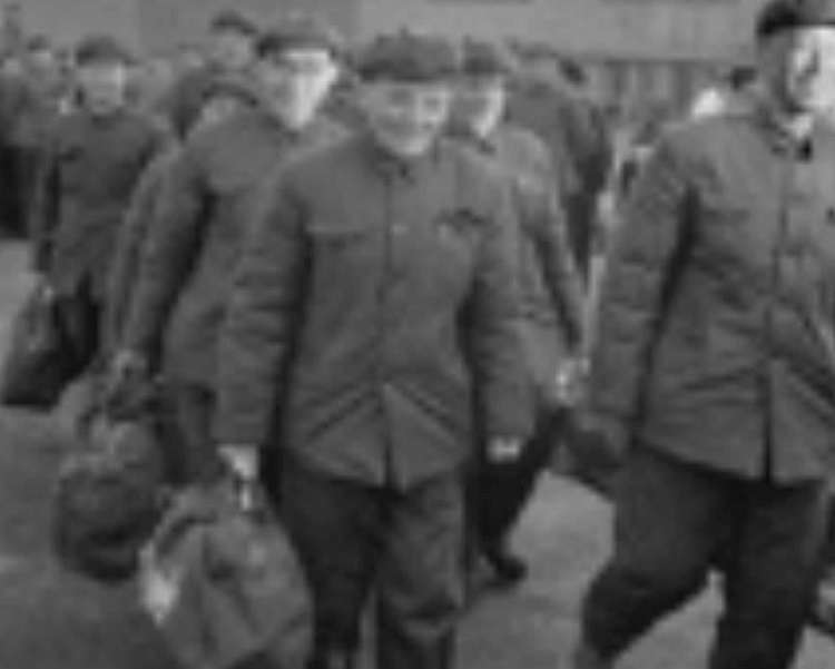 1975年中共最後一批釋放的戰犯。(作者提供) 1975年中共最後一批釋放的戰犯。(作者提供)