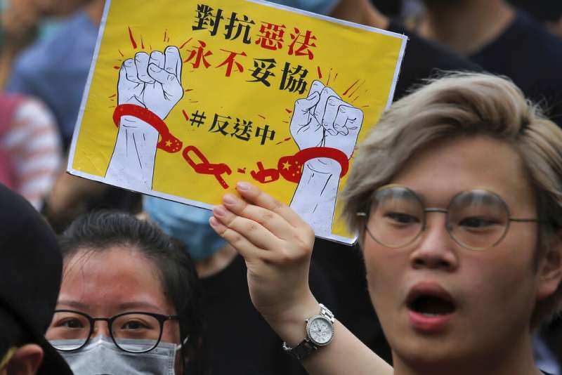 香港的反送中抗爭成功擋下《逃犯條例》修正。(美聯社) 香港的反送中抗爭成功擋下《逃犯條例》修正。(美聯社)