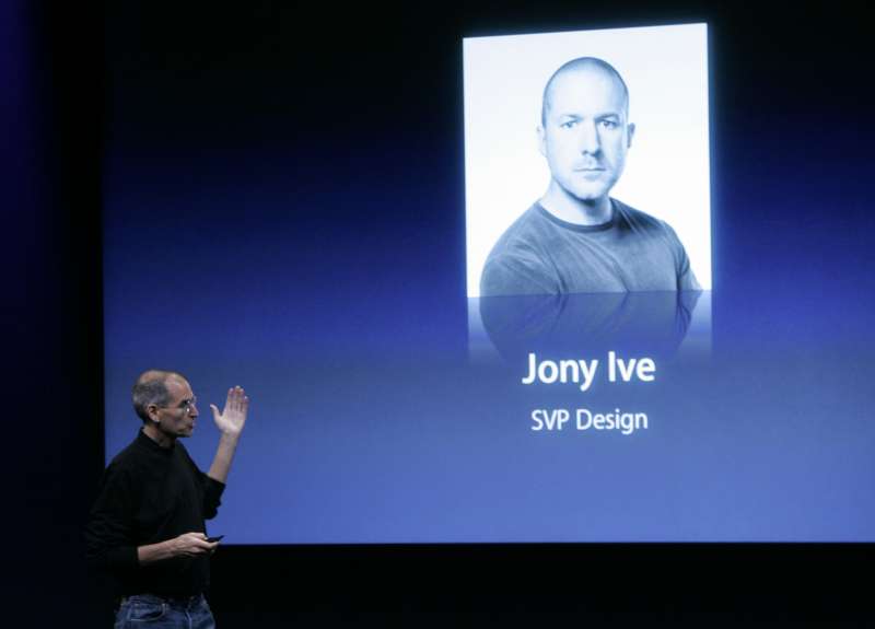 27日，蘋果首席設計長強尼．艾夫（Jony Ive）宣布離職，自立門戶。（AP）