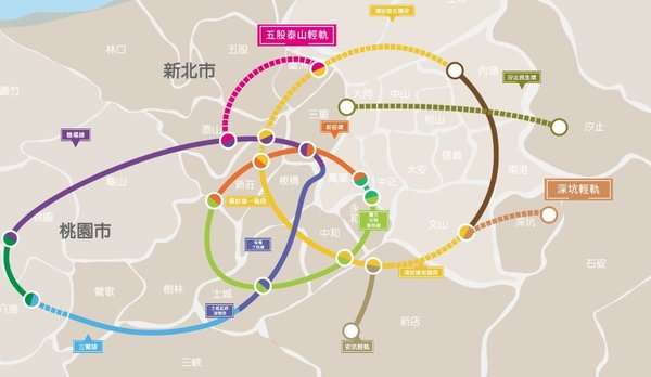 三環六線一覽圖。(圖/三環六線進度公開專頁) 三環六線一覽圖。(圖/三環六線進度公開專頁)