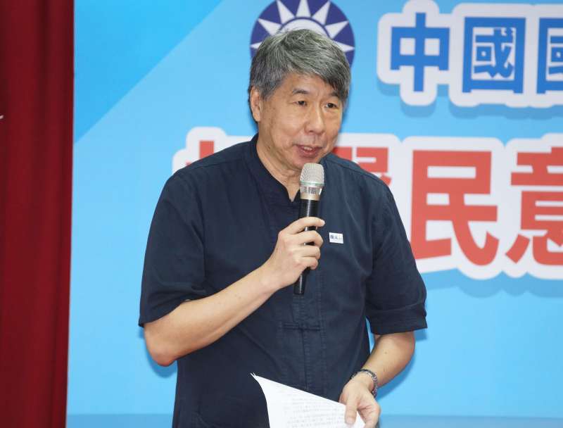 20190715-國民黨總統初選結果公佈記者會,張亞中出席。(盧逸峰攝) 20190715-國民黨總統初選結果公佈記者會,張亞中出席。(盧逸峰攝)