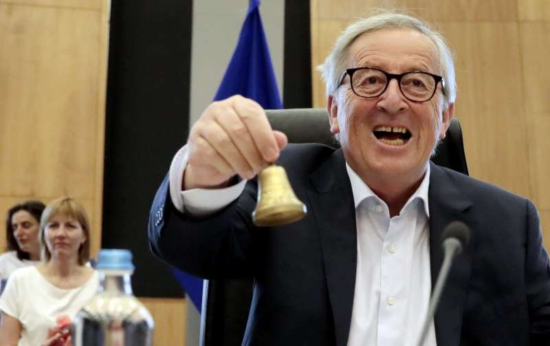 歐盟執委會主席容克(Jean-Claude Juncker)(AP) 歐盟執委會主席容克(Jean-Claude Juncker)(AP)