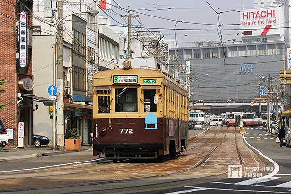 接收自大阪市電的772號車，在2015年7月，讓渡給緬甸鐵路局，在異國展開第二春。（圖／作者提供）