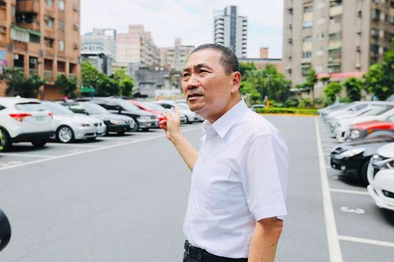20190728-新北市長侯友宜前往建成路停車場視察。(取自侯友宜臉書) 20190728-新北市長侯友宜前往建成路停車場視察。(取自侯友宜臉書)