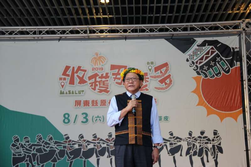潘孟安說,每年的7、8月期間,屏東縣原鄉部落開始陸續舉辦收穫祭,對於族人來說,這是充滿感恩的日子,也是分享豐收喜悅的時刻。(圖/屏東縣政府提供) 潘孟安說,每年的7、8月期間,屏東縣原鄉部落開始陸續舉辦收穫祭,對於族人來說,這是充滿感恩的日子,也是分享豐收喜悅的時刻。(圖/屏東縣政府提供)