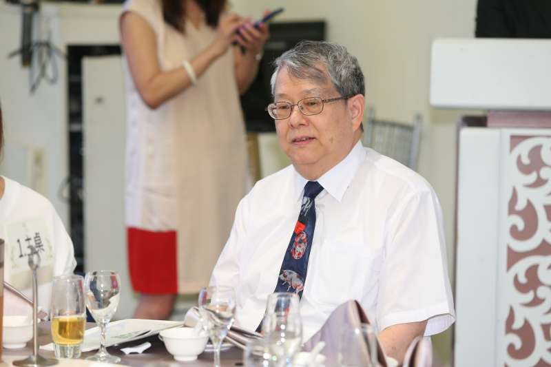 20190817-監察委員陳師孟17日出席2019永社感恩募款餐會。(顏麟宇攝) 20190817-監察委員陳師孟17日出席2019永社感恩募款餐會。(顏麟宇攝)