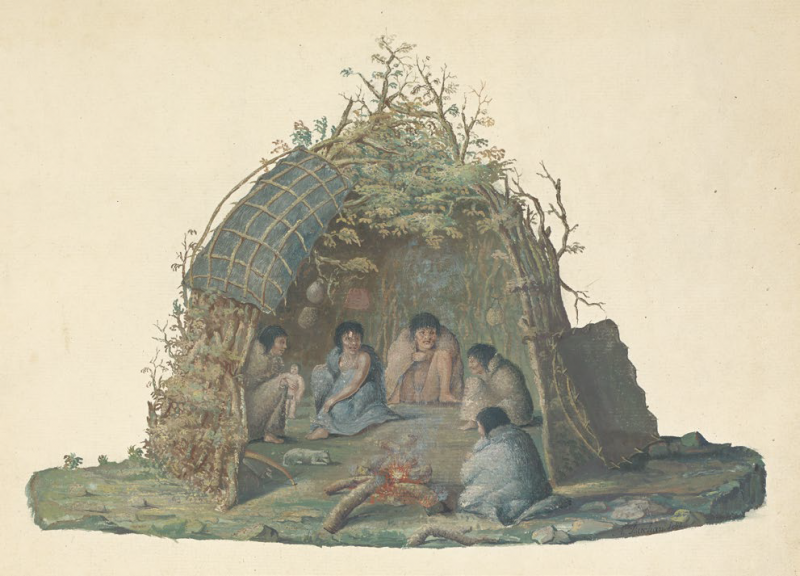 火地群島的小屋居民。(左岸文化提供) 火地群島的小屋居民。(左岸文化提供)