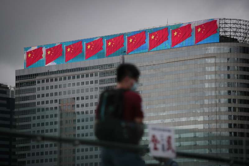 香港民間的中國認同逐漸消逝。(AP) 香港民間的中國認同逐漸消逝。(AP)