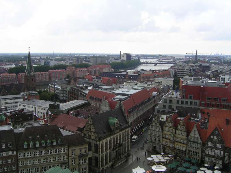 德國不來梅（Bremen）街景。（取自維基百科）