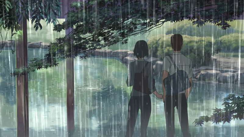 新海誠導演2013年作品《言葉之庭》,也同樣充滿了雨水。Floods Maps 新海誠導演2013年作品《言葉之庭》,也同樣充滿了雨水。Floods Maps