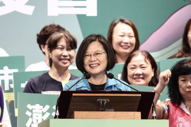 20190929-總統蔡英文出席2020蔡英文連任全國護理師後援會成立大會活動。(陳品佑攝) 20190929-總統蔡英文出席2020蔡英文連任全國護理師後援會成立大會活動。(陳品佑攝)