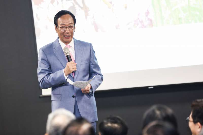 20191006-鴻海創辦人郭台銘6日出席長風基金會前台東縣長黃健庭專題演講活動。(簡必丞攝) 20191006-鴻海創辦人郭台銘6日出席長風基金會前台東縣長黃健庭專題演講活動。(簡必丞攝)