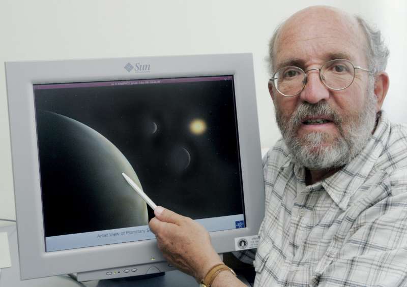 2019年諾貝爾物理學獎得主、瑞士天文學家麥耶。(AP) 2019年諾貝爾物理學獎得主、瑞士天文學家麥耶。(AP)