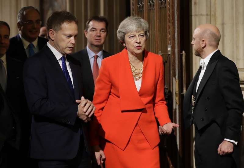英國前首相梅伊(Theresa May)(AP) 英國前首相梅伊(Theresa May)(AP)