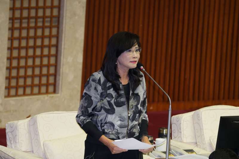 20191029-台北市議員秦慧珠於29日出席市政總質詢。(盧逸峰攝) 20191029-台北市議員秦慧珠於29日出席市政總質詢。(盧逸峰攝)