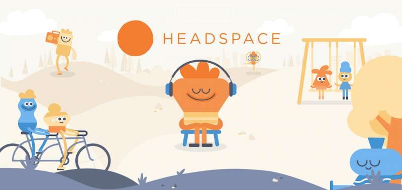 Headspace 官網（圖／Headspace）