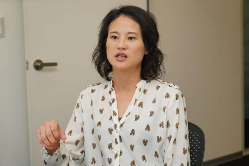 員工分享參與志工服務讓她有機會去了解更多不同的社會議題。(圖/風傳媒攝) 員工分享參與志工服務讓她有機會去了解更多不同的社會議題。(圖/風傳媒攝)