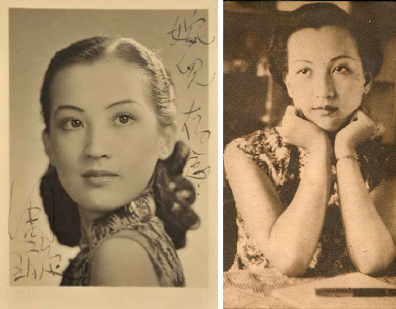 周璇,左照攝於1947年(編者蔡登山提供) 周璇,左照攝於1947年(編者蔡登山提供)
