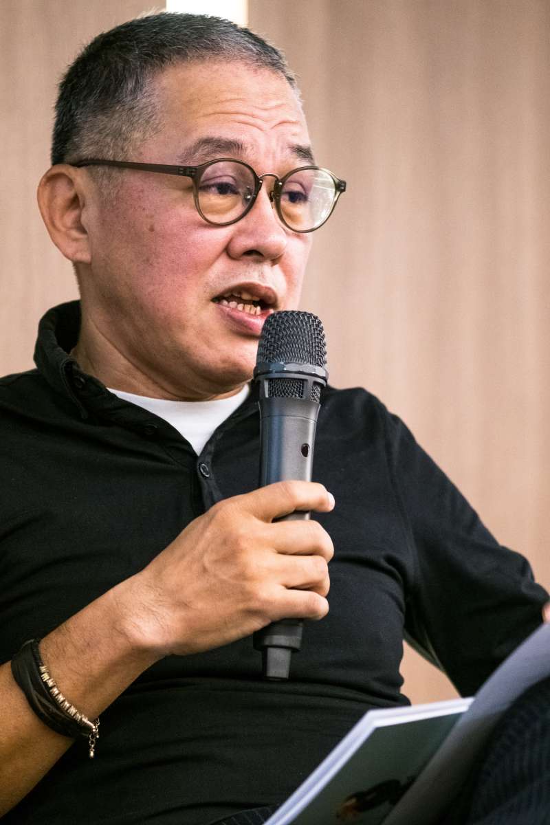 20191110-影視工作室「英雄旅程」10日舉辦「影視籌資面面觀」論壇。圖為資深電影監製陳鴻元。(英雄旅程提供) 20191110-影視工作室「英雄旅程」10日舉辦「影視籌資面面觀」論壇。圖為資深電影監製陳鴻元。(英雄旅程提供)