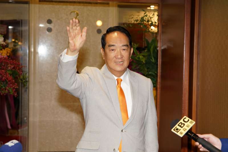 20191113-親民黨13日召開記者會宣布由主席宋楚瑜參加總統大選。(盧逸峰攝) 20191113-親民黨13日召開記者會宣布由主席宋楚瑜參加總統大選。(盧逸峰攝)