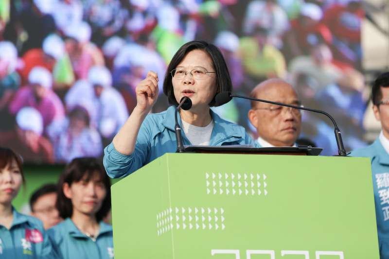 20191201-總統蔡英文1日成立2020總統連任新北市競選總部。(簡必丞攝) 20191201-總統蔡英文1日成立2020總統連任新北市競選總部。(簡必丞攝)