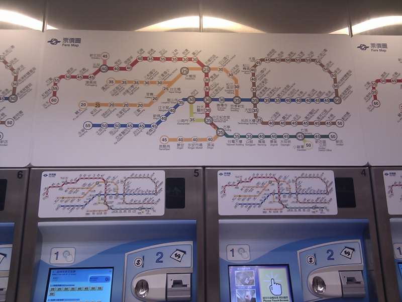 2012年的捷運路線圖。(圖/維基百科) 2012年的捷運路線圖。(圖/維基百科)