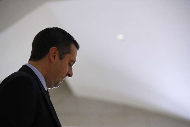 美國眾議院特別情報委員會主席、共和黨加州眾議員努尼斯(Devin Nunes)。(AP) 美國眾議院特別情報委員會主席、共和黨加州眾議員努尼斯(Devin Nunes)。(AP)