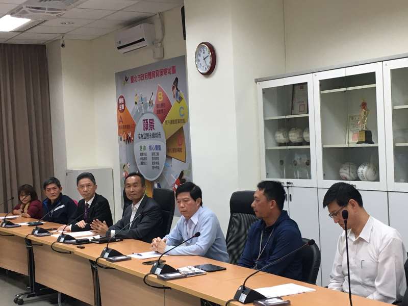 20191212-曾補助「卡神」楊蕙如公司辦網球賽引發外界質疑,台北市政府體育局12日召開記者會說明。(方炳超攝) 20191212-曾補助「卡神」楊蕙如公司辦網球賽引發外界質疑,台北市政府體育局12日召開記者會說明。(方炳超攝)