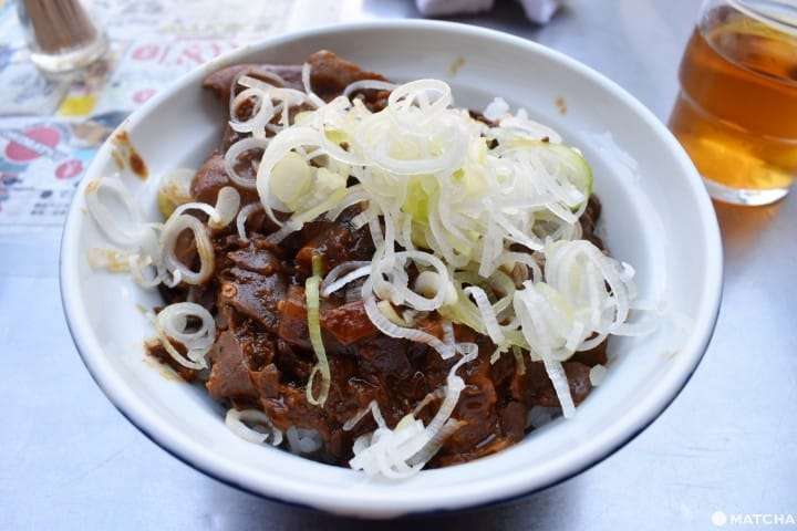 m19 ホルモン丼850日幣含稅。(圖/matcha) m19 ホルモン丼850日幣含稅。(圖/matcha)