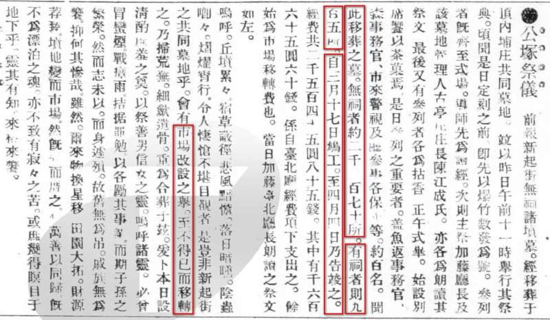 圖9:出自漢文臺灣日日新報,1908年5月22日第2版 圖9:出自漢文臺灣日日新報,1908年5月22日第2版