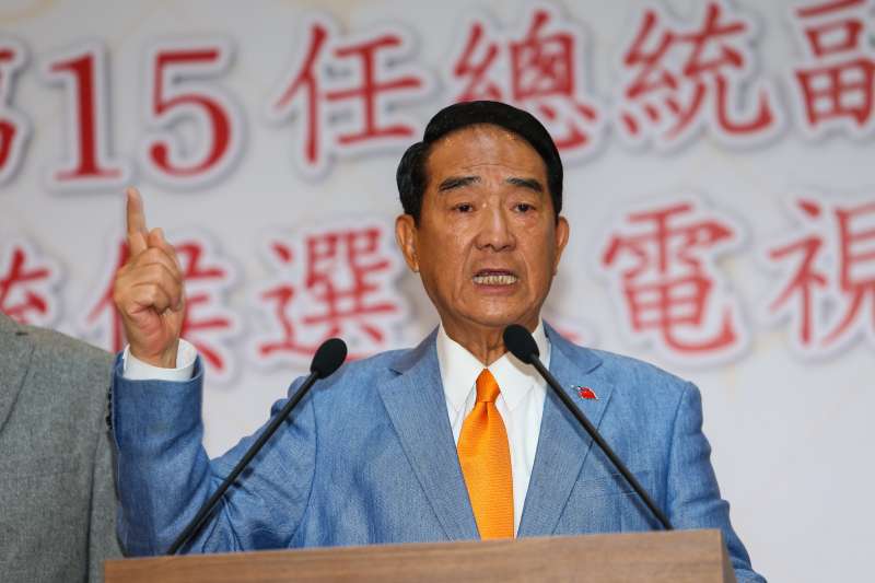 20191225-親民黨總統候選人宋楚瑜25日於總統候選人政見發表會後,接受媒體聯訪。(顏麟宇攝) 20191225-親民黨總統候選人宋楚瑜25日於總統候選人政見發表會後,接受媒體聯訪。(顏麟宇攝)