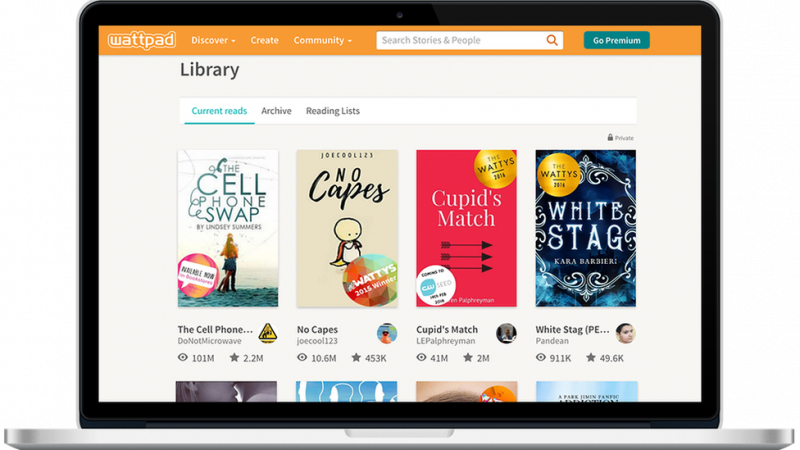 Wattpad現在有8000多萬用戶。(圖/BBC News) Wattpad現在有8000多萬用戶。(圖/BBC News)