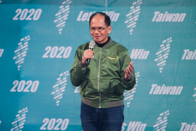 20200105-前行政院長游錫堃出席民進黨總統與立委候選人新莊造勢晚會。(蔡親傑攝) 20200105-前行政院長游錫堃出席民進黨總統與立委候選人新莊造勢晚會。(蔡親傑攝)