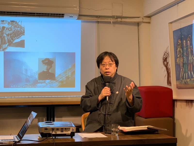 20200119-曾建元談白色恐怖曾群芳故事(謝孟穎攝) 20200119-曾建元談白色恐怖曾群芳故事(謝孟穎攝)