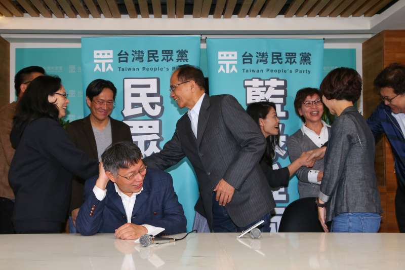 20200123-前行政院長游錫堃23日拜會民眾黨主席柯文哲及立委當選人。(顏麟宇攝) 20200123-前行政院長游錫堃23日拜會民眾黨主席柯文哲及立委當選人。(顏麟宇攝)