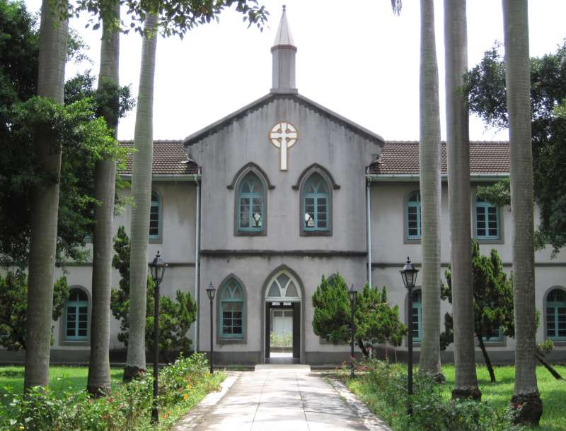 20200131-日治時期所建的「台南神學校本館」，1948年更改校名為台南神學院。（資料照，取自維基百科）