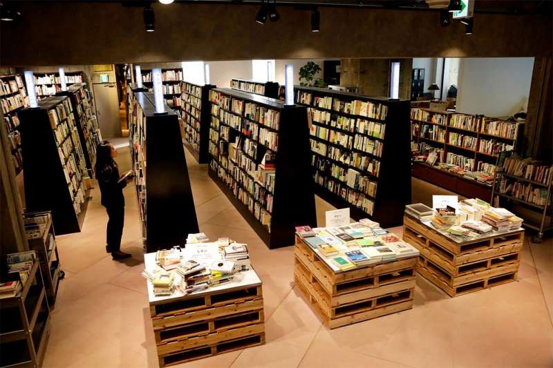 付費書店「文喫」一隅。（攝影：長坂芳樹）