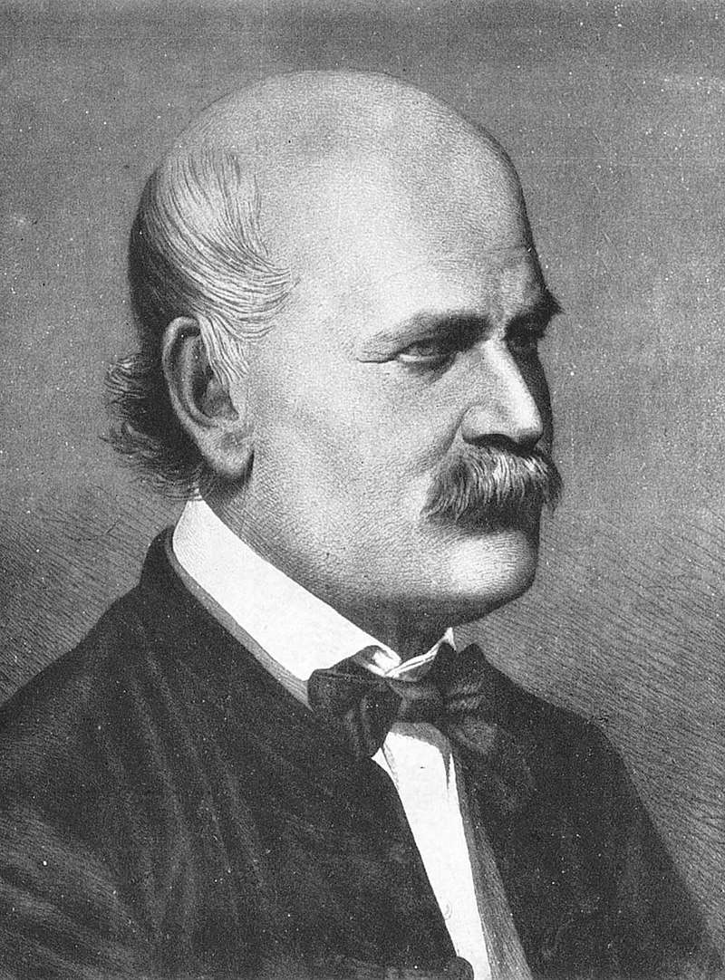 伊格納茲．塞麥爾維斯（Ignaz Semmelweis）。（取自維基百科）