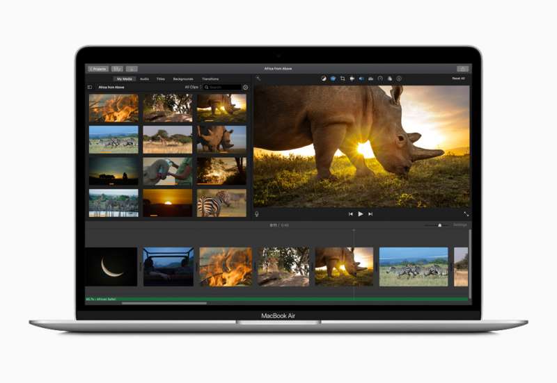 蘋果週三(18日)頒布新機Macbook Air,現在只能限購五台。(圖/ Apple) 蘋果週三(18日)頒布新機Macbook Air,現在只能限購五台。(圖/ Apple)